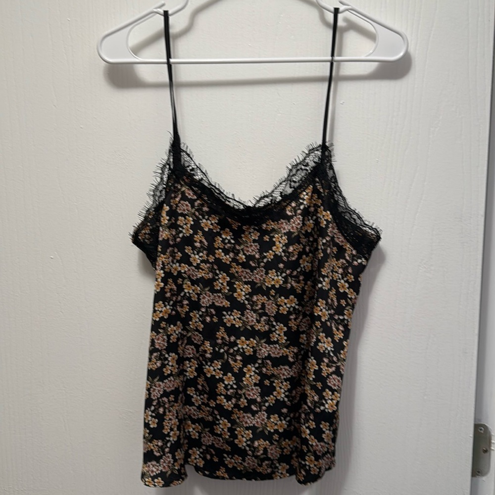 Wild Fable Adjustable Straps Floral Cami Size Medium